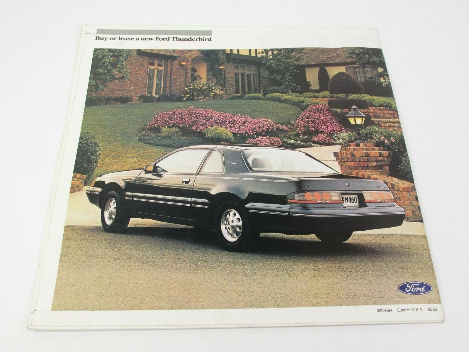 1987 Ford Thunderbird Dealership Sales Brochure  2