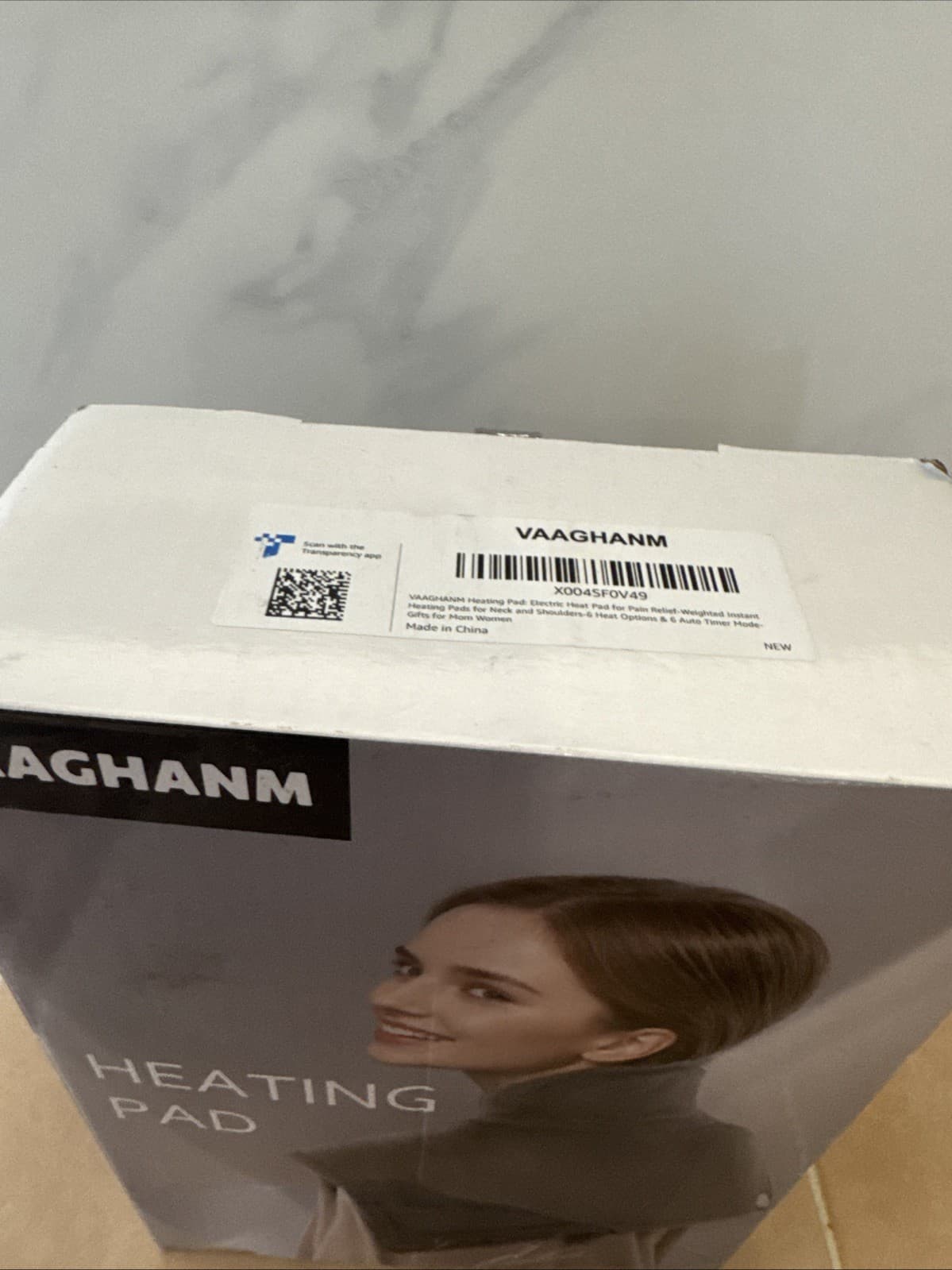 VAAGHANM Heating Pad: Electric Heat Pad for Pain Relief-Weighted Instant Heat. 2