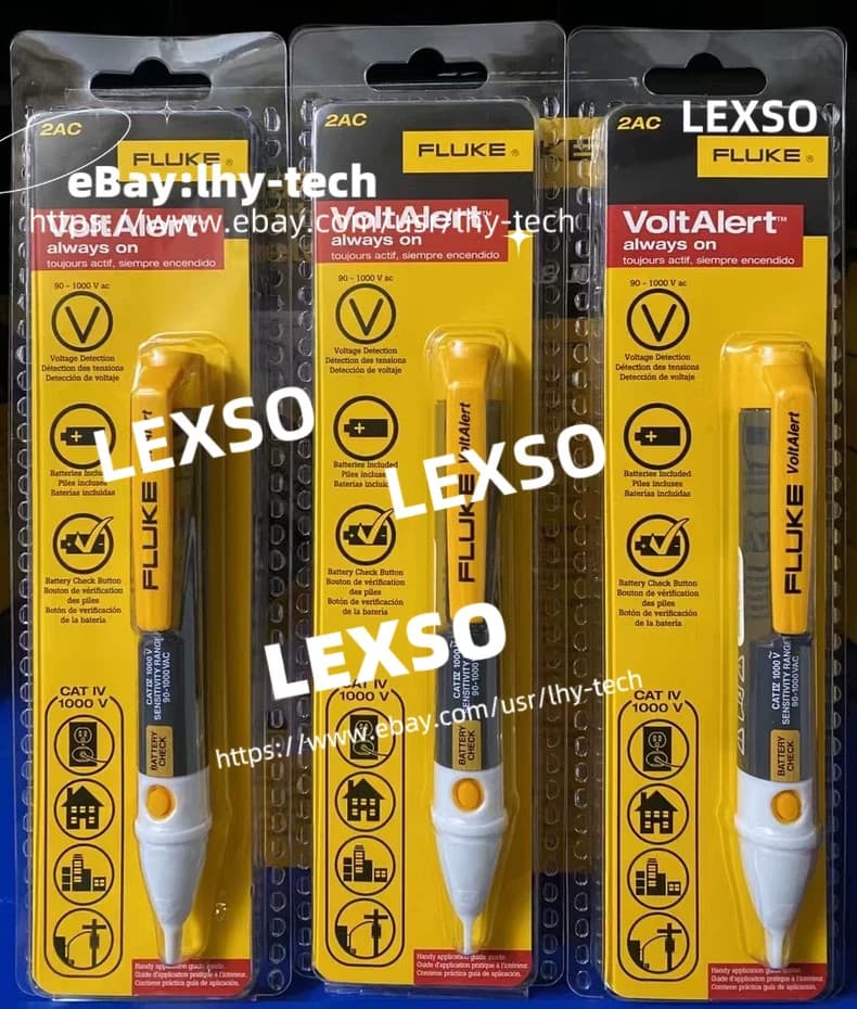 1 pcs Fluke 1AC-C2 II VoltAlert Non-contact 90~1000V AC Voltage Detector Tester