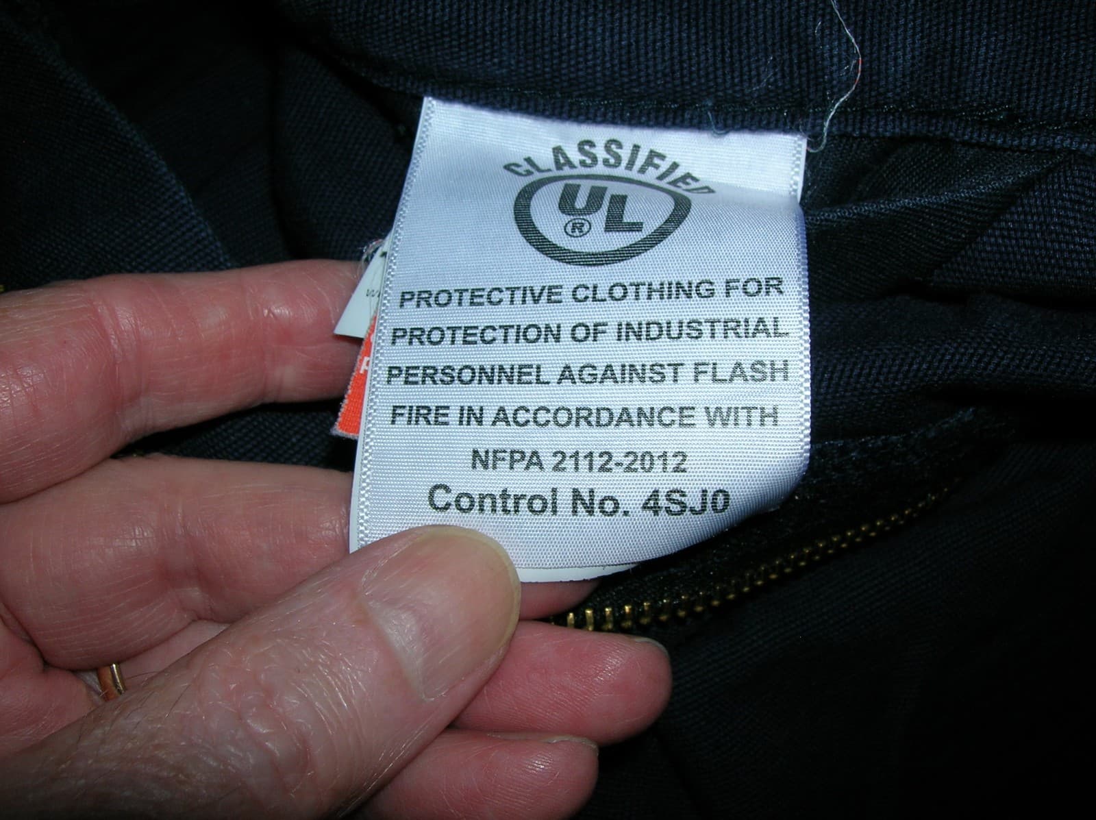 TECGEN Fire Resistant Pants 36x32 NFPA 2112 FR9.5oz High Perform Duck ARC 14 4