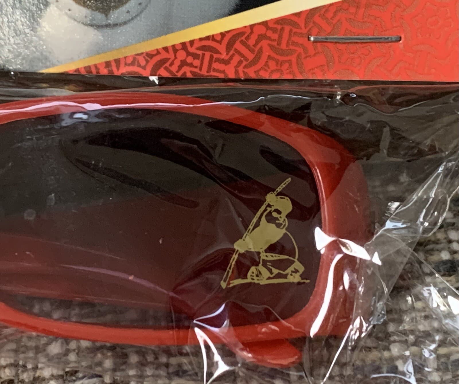 KUNG FU PANDA Dreamworks Movie Promo Kids Sunglasses JACK BLACK PO Red New 2010 3