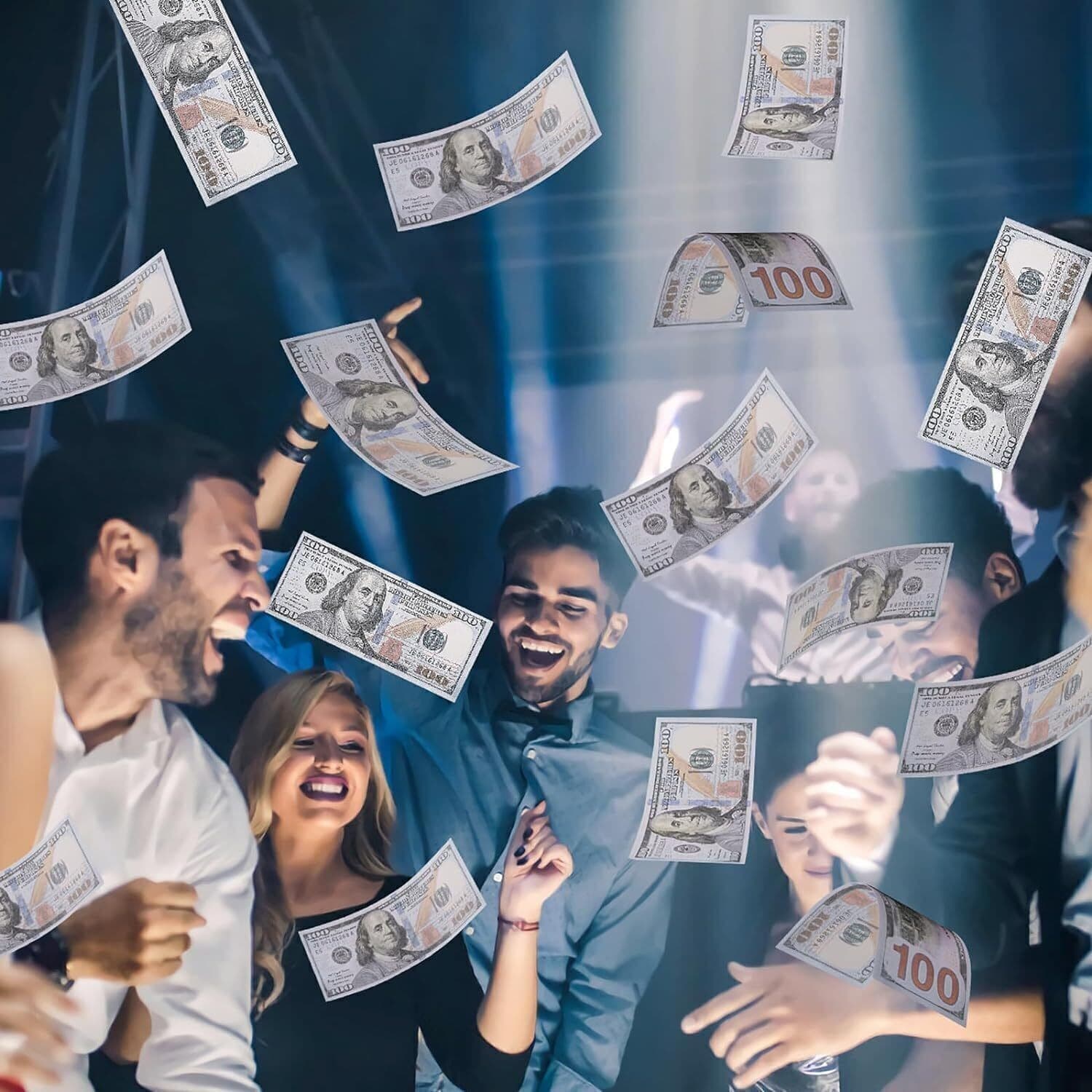 1000 pcs Movie Props money Fake bills look real for video party,Education Toys 6