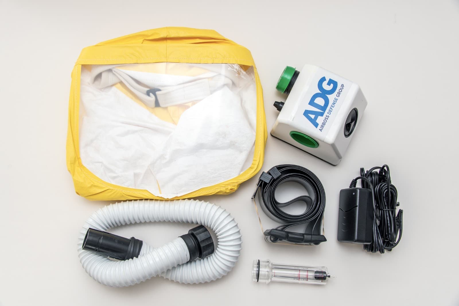 FlexAir Powered Air Purifying Respirator  with blower cape Airboss Defense PAPR 4