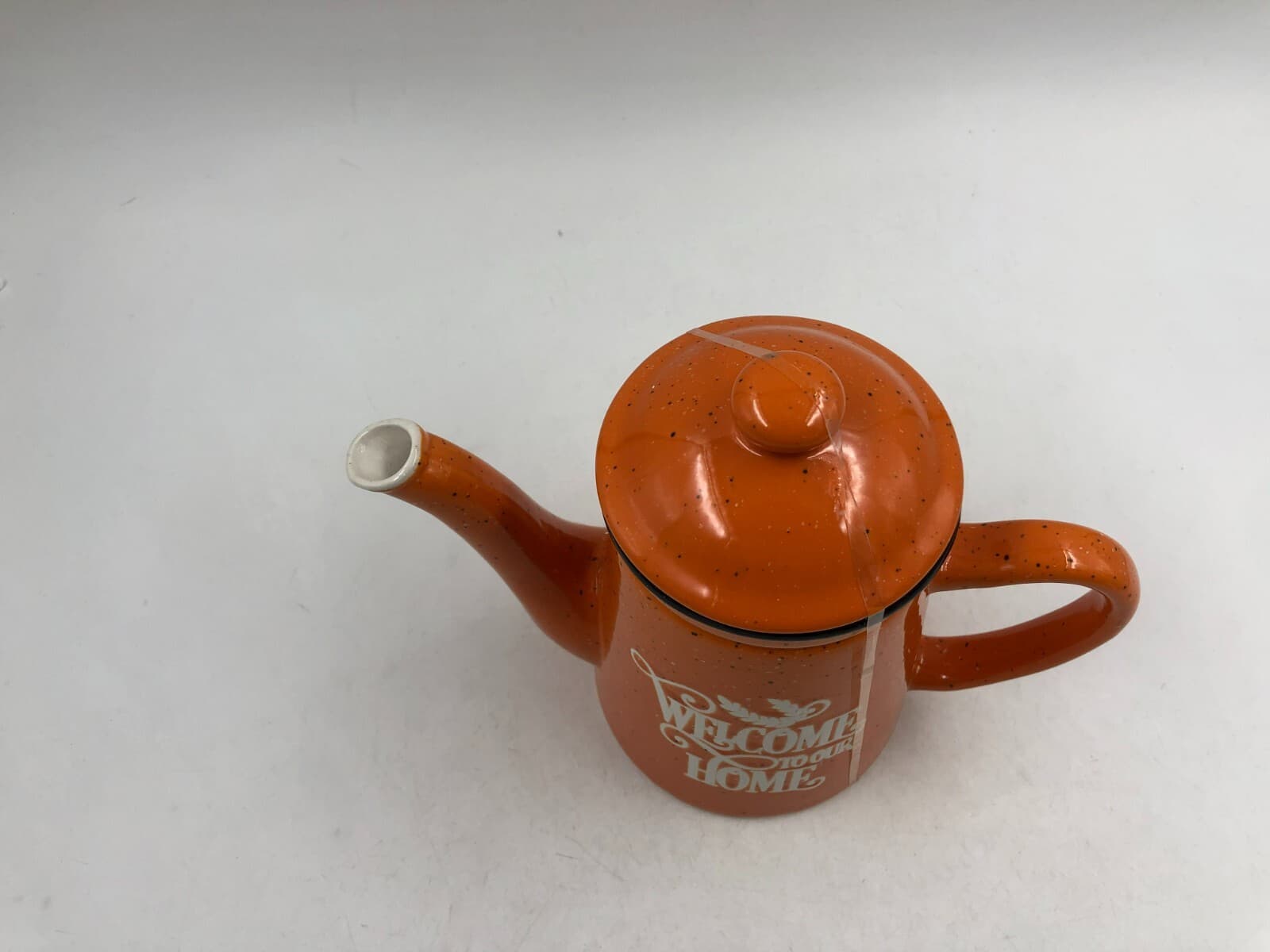 Potter's Studio Ceramic 8in Fall Welcome to Our Home Coffee kettle AA02B46021 3