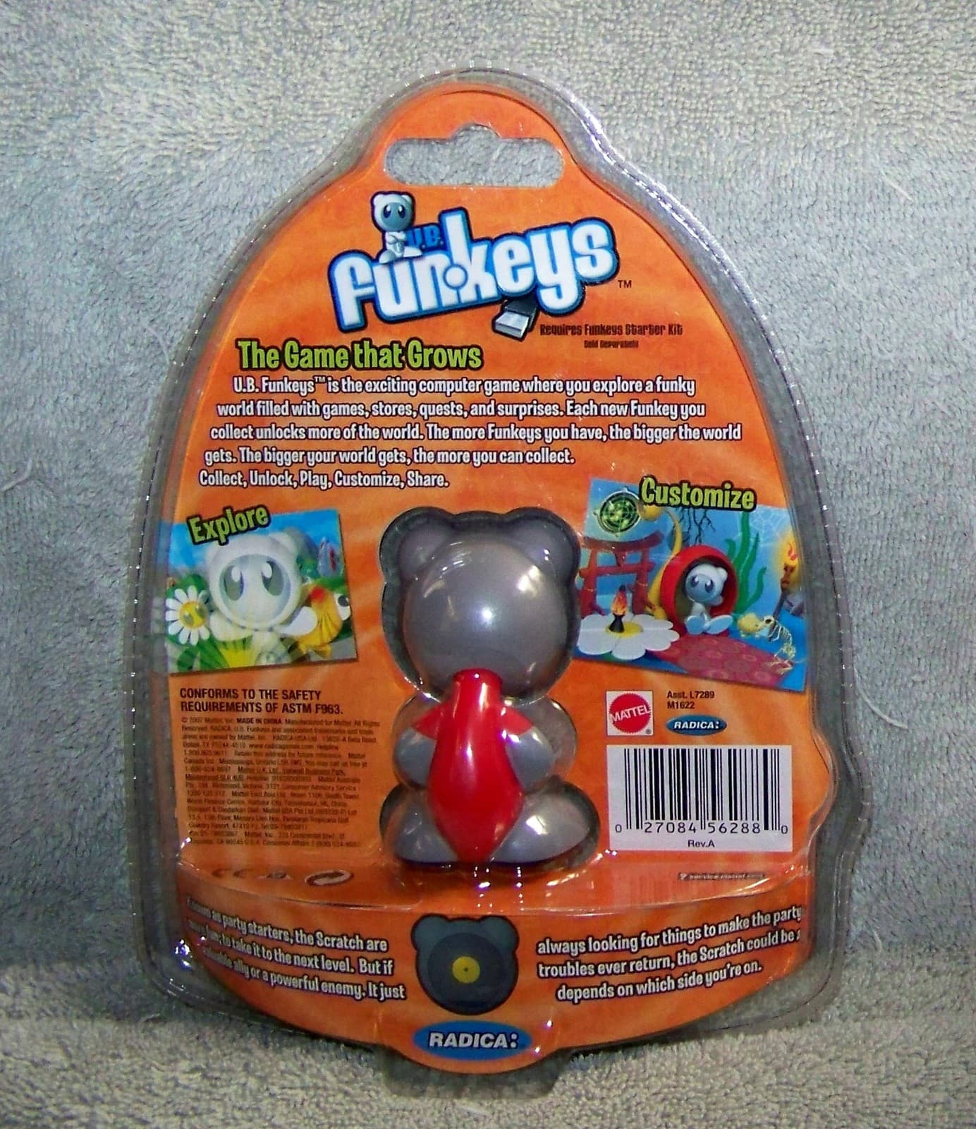 UB FUNKEYS 2007 FUNKEYS TOWN SCRATCH SET 2