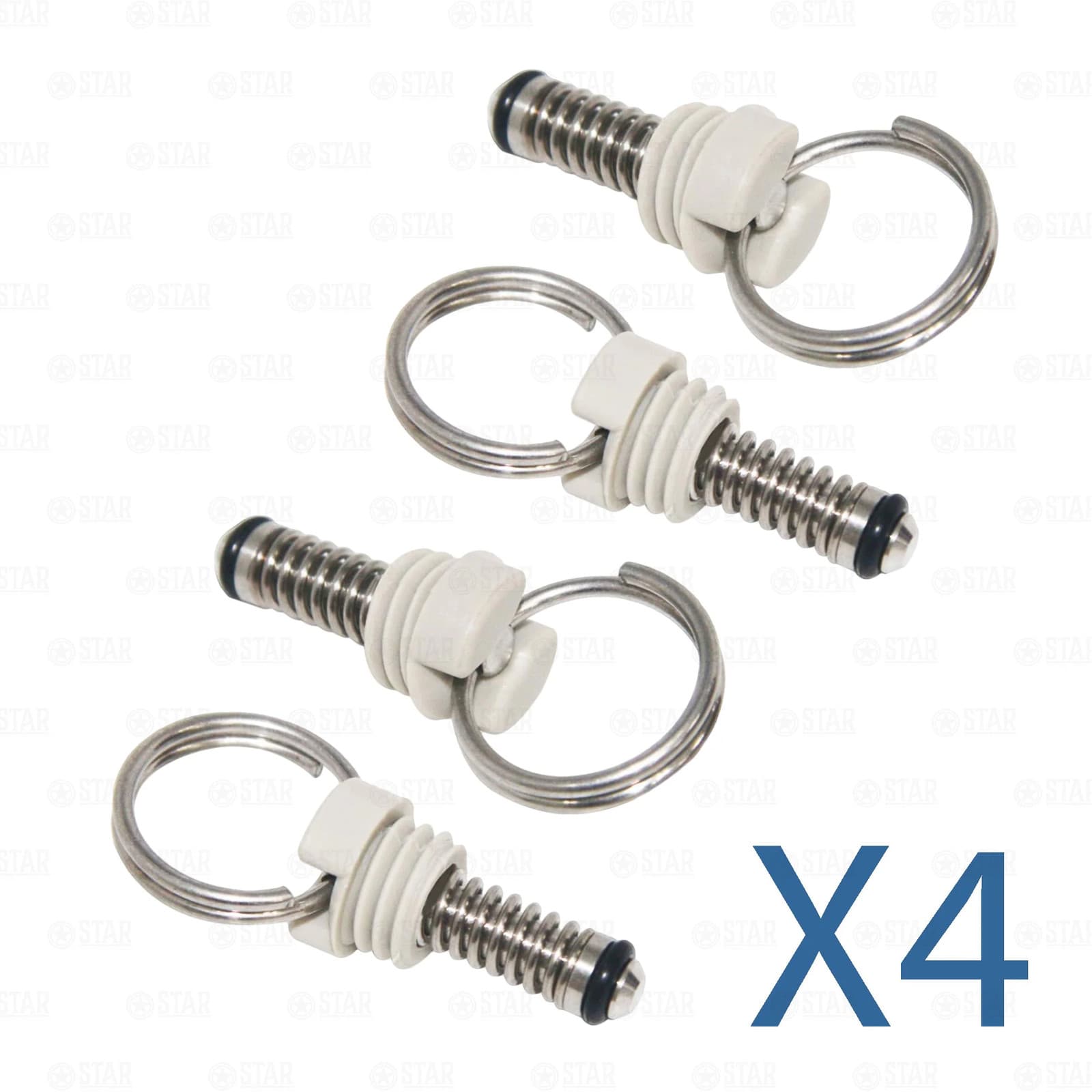 Replacement PRV Pressure Release Valve with Pull Ring for Corny Keg Lid 2