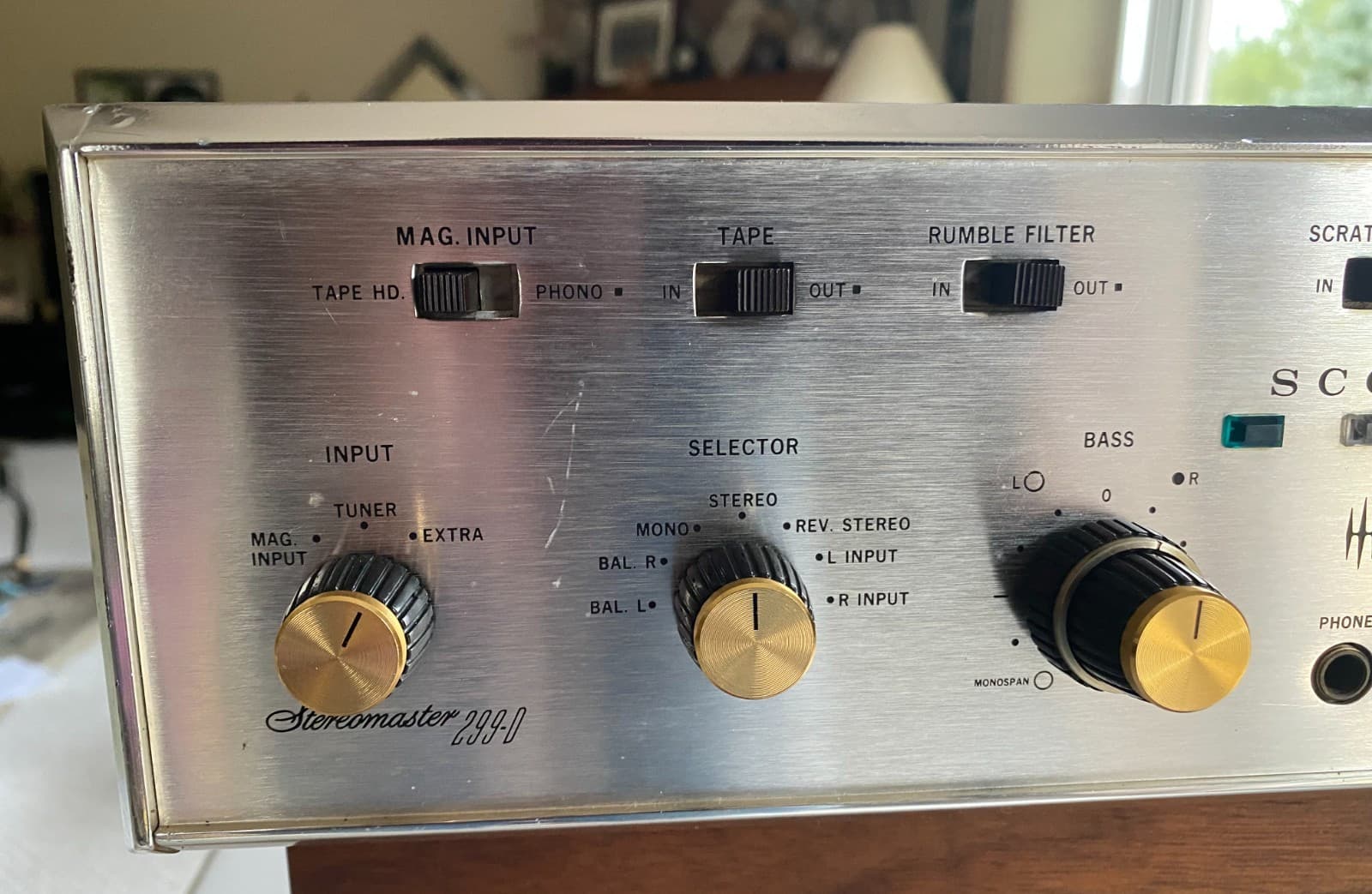 HH Scott Stereomaster 299-D Integrated Amplifier - Excellent Working Condition 2