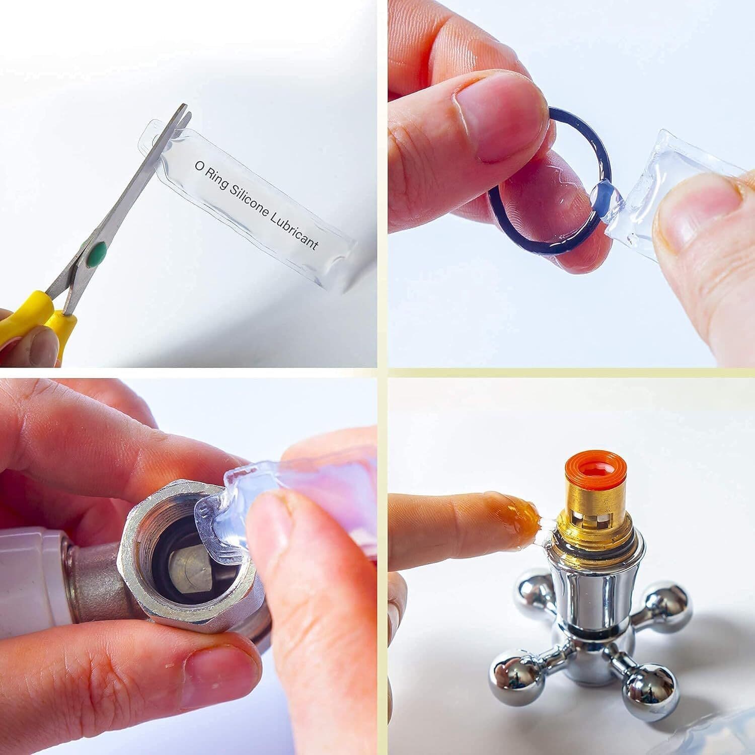 270 Pcs Rubber O Rings Assortment Kit 18 Sizes for Automotive Removal Tool 6