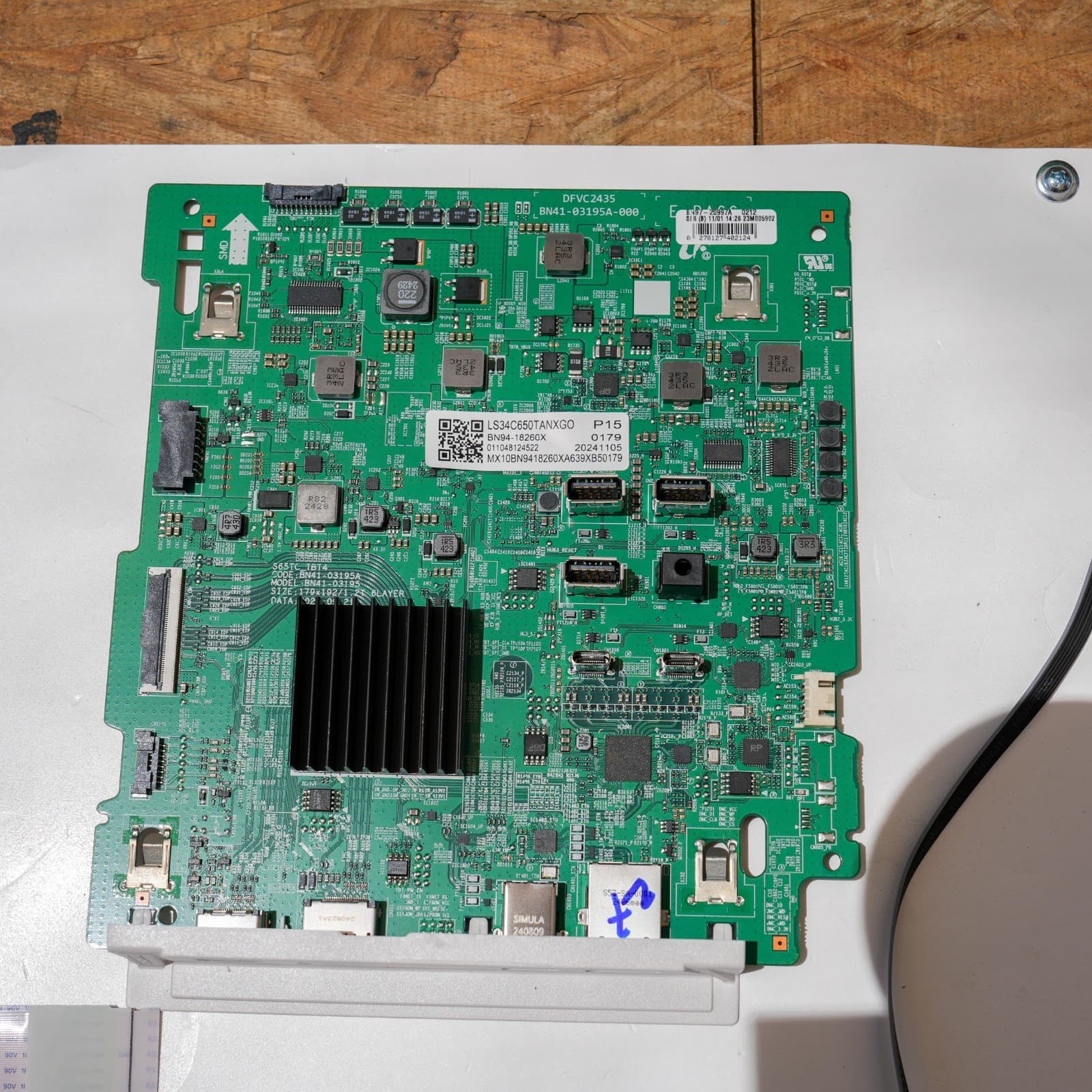 Samsung All Boards for LS34C650TANXGO, BN41-03195A-000, BN44-01203A 4