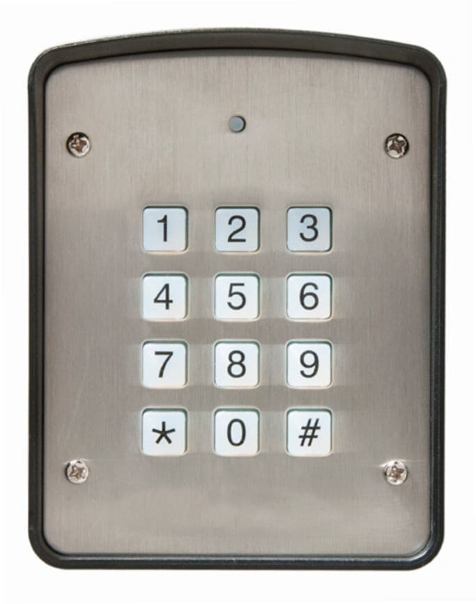 Multi Code Dual Frequency 300MHz Garage Door Opener Wireless Keypad