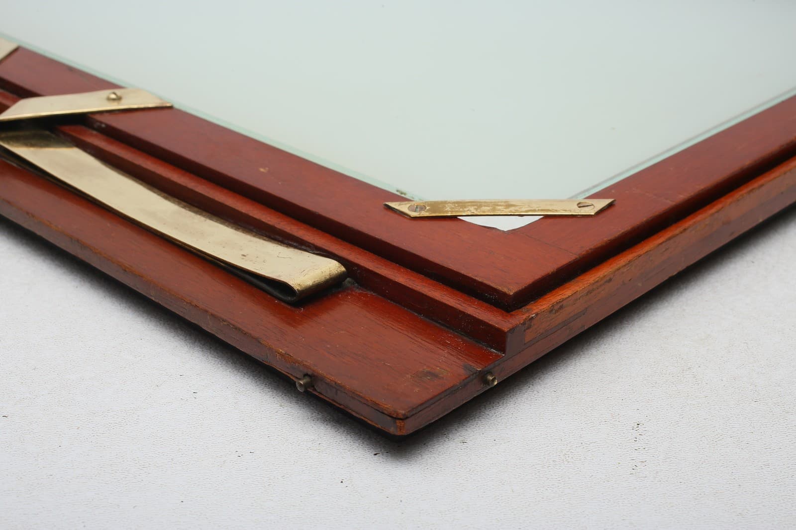 11x14 inch View Camera back+Wood+Brass+Ground Glass+16x16 inch frame+Works+NICE 6