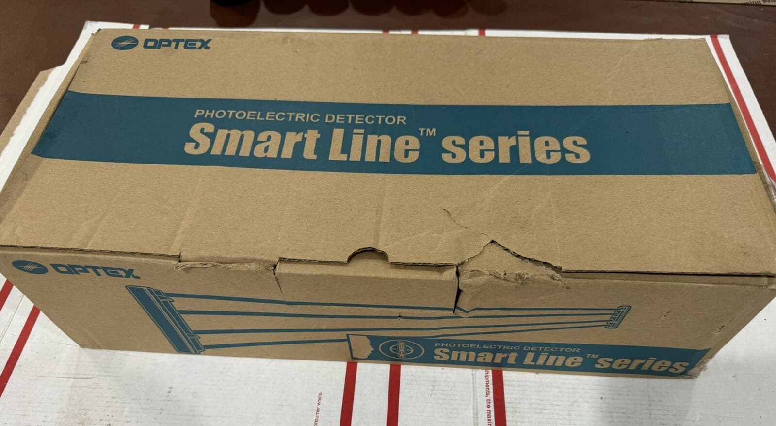 Optex SmartLine Outdoor Quad-Beam Photoelectric Detector, 100m SL-350QDP 2