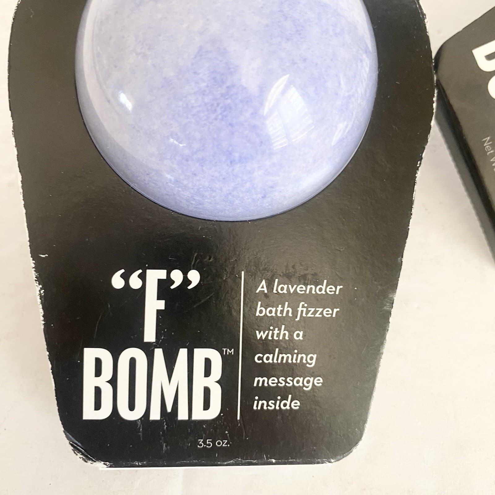 Da Bomb "F" Bomb Lavender & Flower primrose  Bath Fizzers Lot Of 2 Fun Sz 3.5oz 5