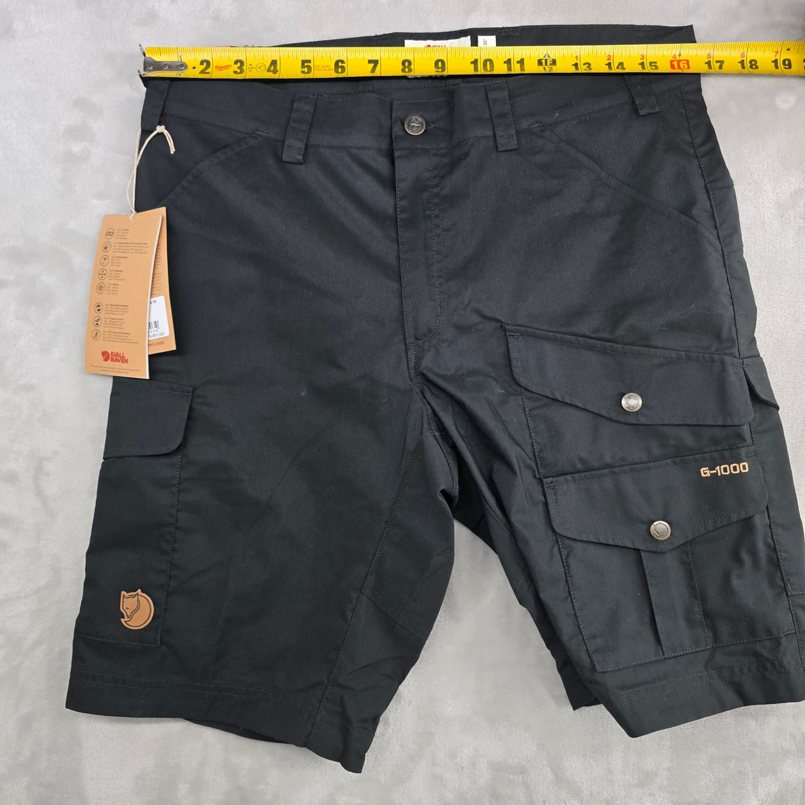Fjallraven G-1000 Vidda Pro Lite Shorts Men's Black EU 48 US 32 Cargo 5
