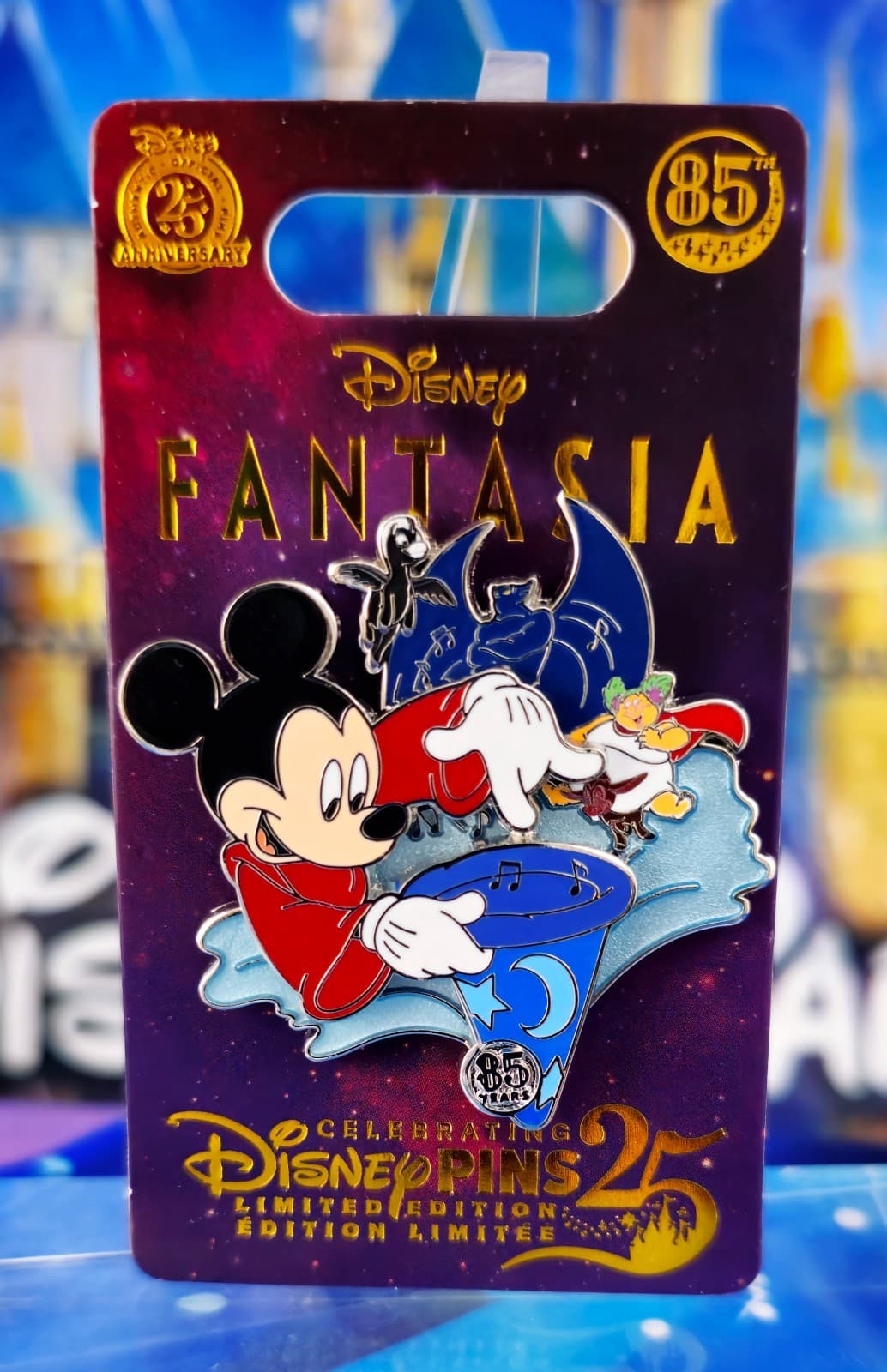 Disney Pin - Sorcerer Mickey – Fantasia 85th Anniversary
