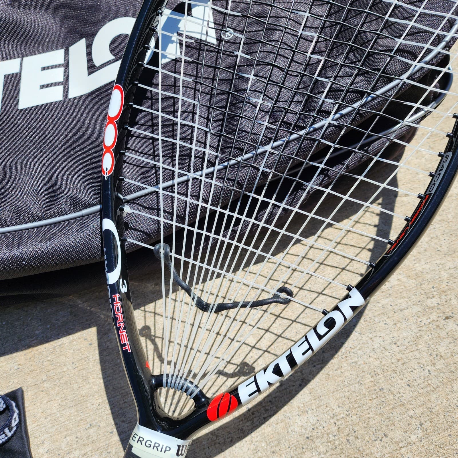 Ektelon O3 Hornet Hybrid Racquetball Racquet w/Carry Bag & Strobe Safety Glasses 4