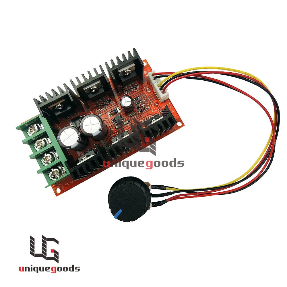 12V 24V 48V 2000W MAX 10-50V 40A DC Motor Speed Control PWM HHO RC Controller 3
