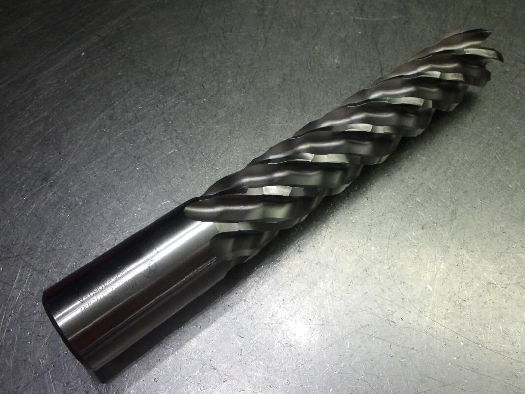 Minicut 1.25" 6 Flute HSSCO CR Roughing Endmill 1.25 Shank 0995-4060-A (LOC2588A 4