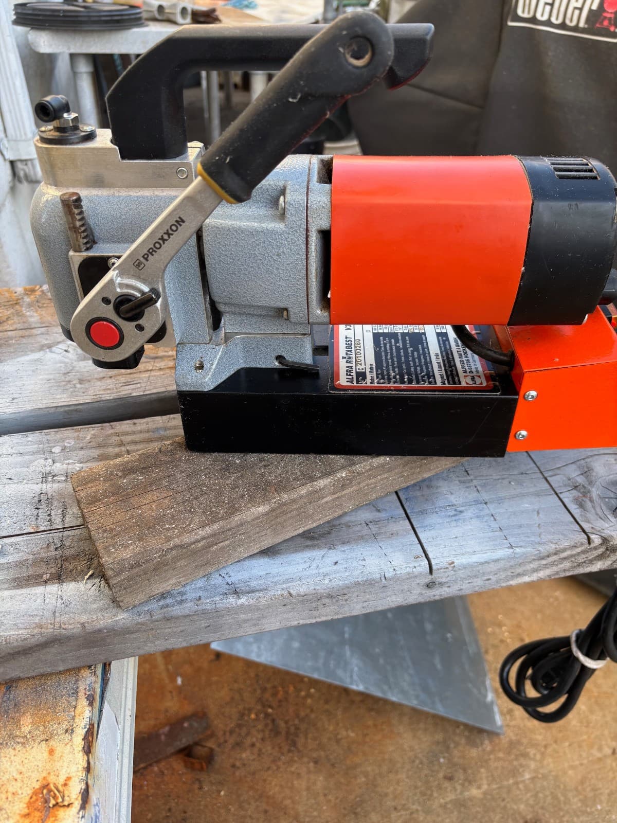 Magnetic Drill - Alfra Rotabest V32 Low Profile Magnetic Drilling Mach. 110V 2