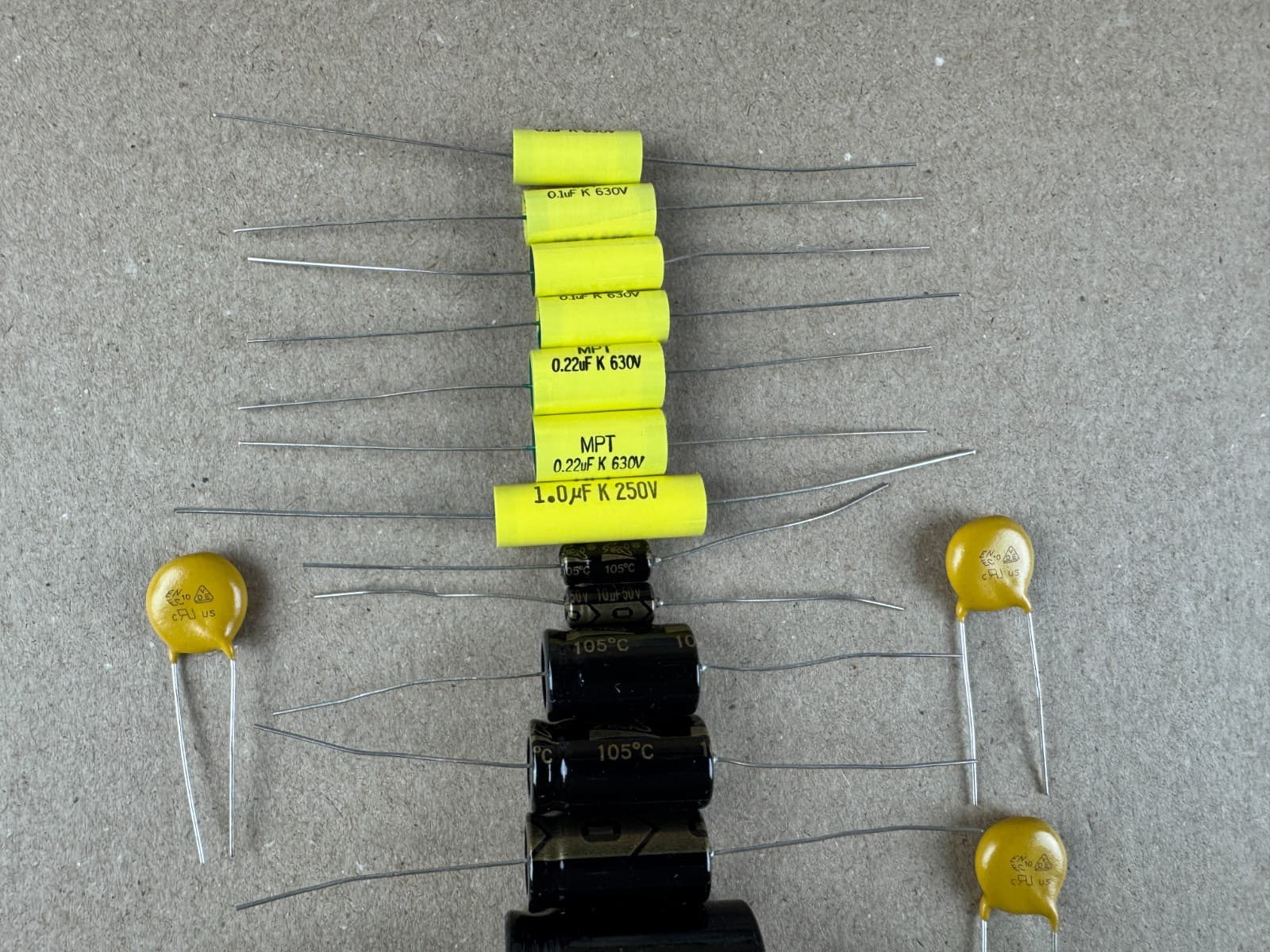 Rebuild Kit for EF Johnson Pacemaker Radio Transmitter Recap & Instructions 2