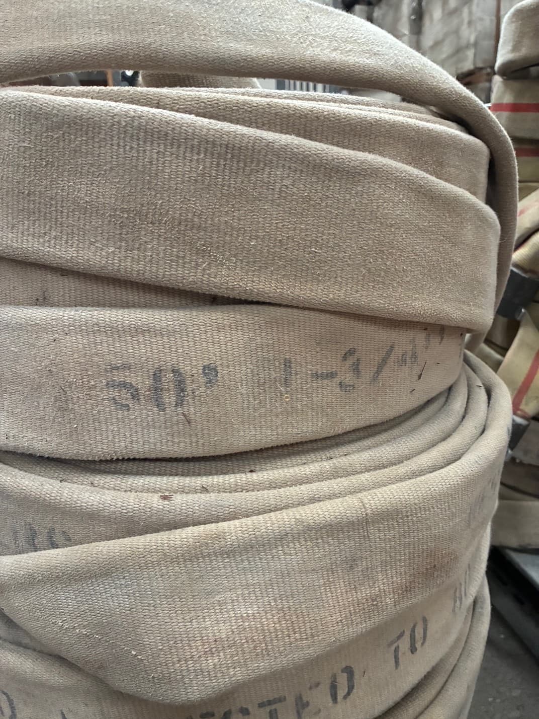 Fire Hose - 1-1/2" x 50' w/ 2 Couplings 2