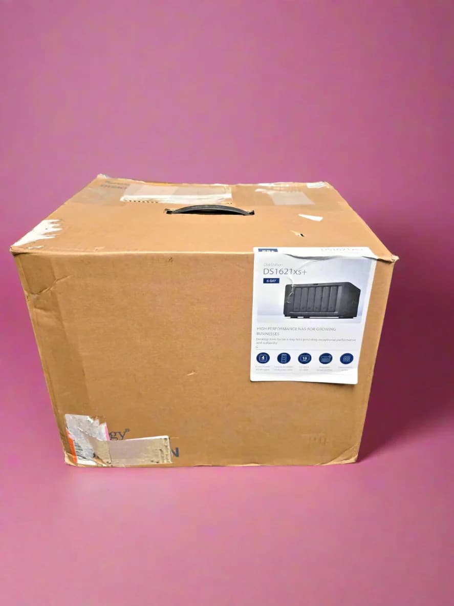 Synology DS1621xs+ 6-Bay NAS Storage System Intel Xeon Quad-Core Brand New...