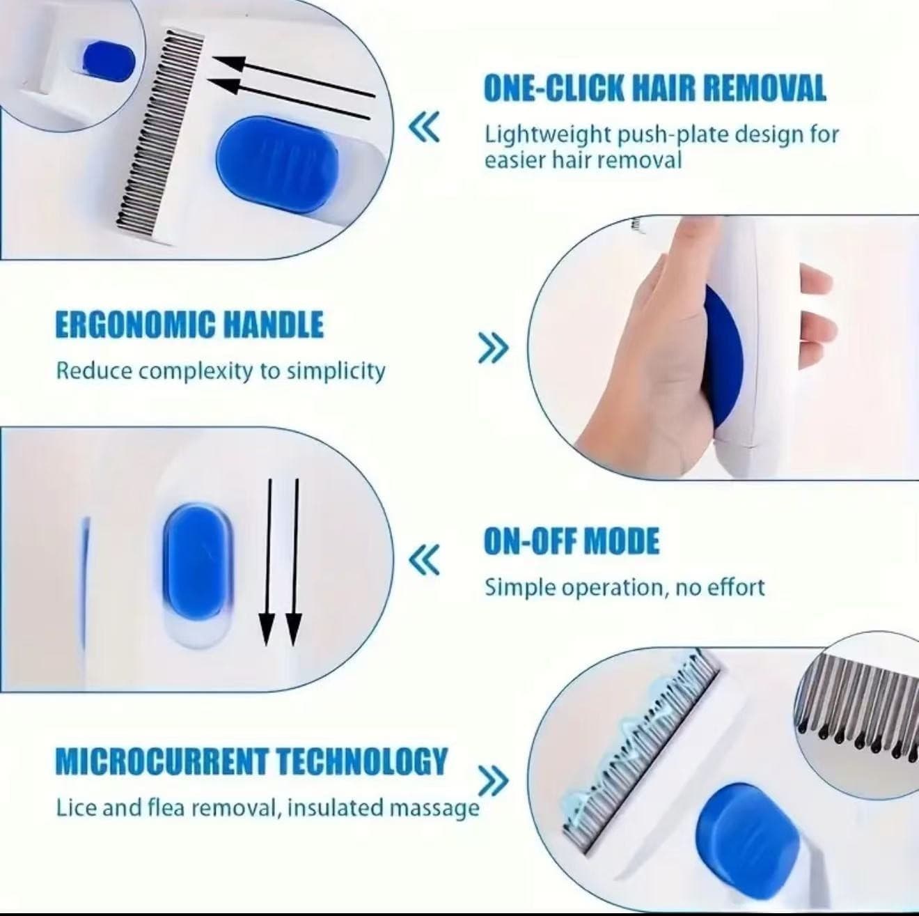  Electronic Flea Comb for Dogs & Cat 2