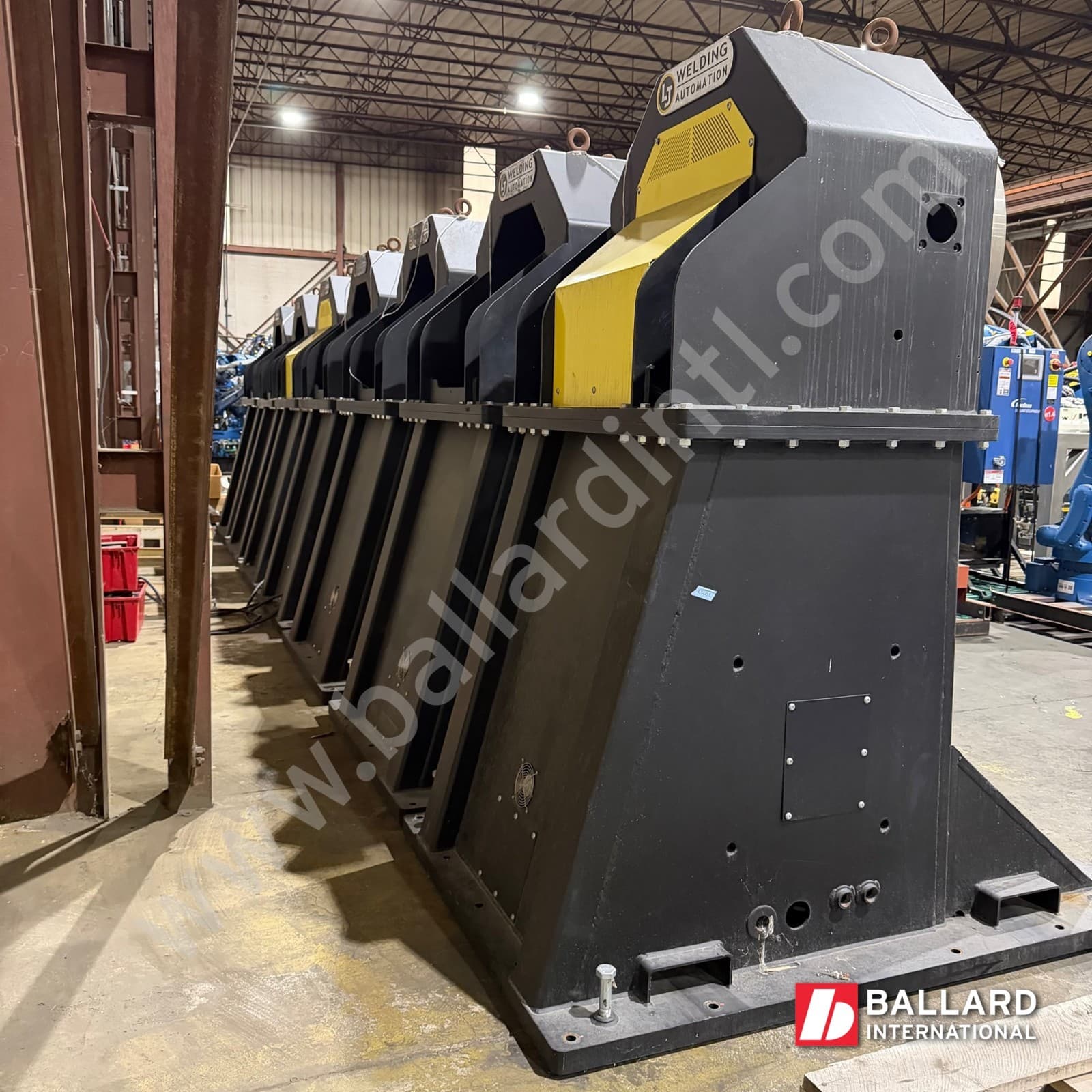 1-Axis Heavy Duty Robotic Weld Positioner 4500kg Capacity - Fanuc or Kuka Robot 6