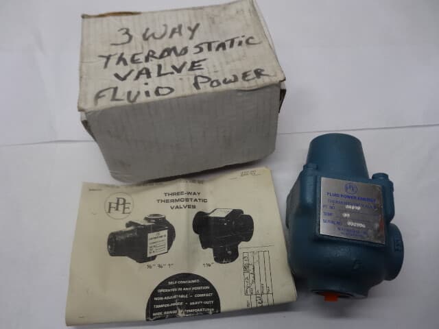 Fluid Power Energy FPE 3 Way Thermostatic 1" Valve A1010