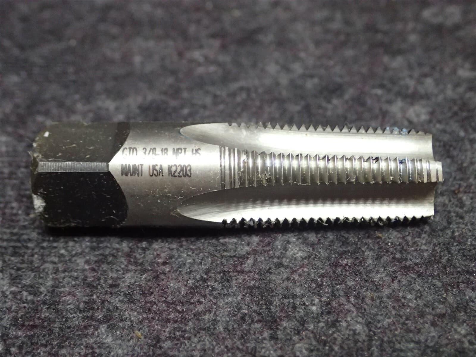 (1-Tap) 385398 GTD 1/4-18 NPT HSS Maintenance Tap (BN185) 5