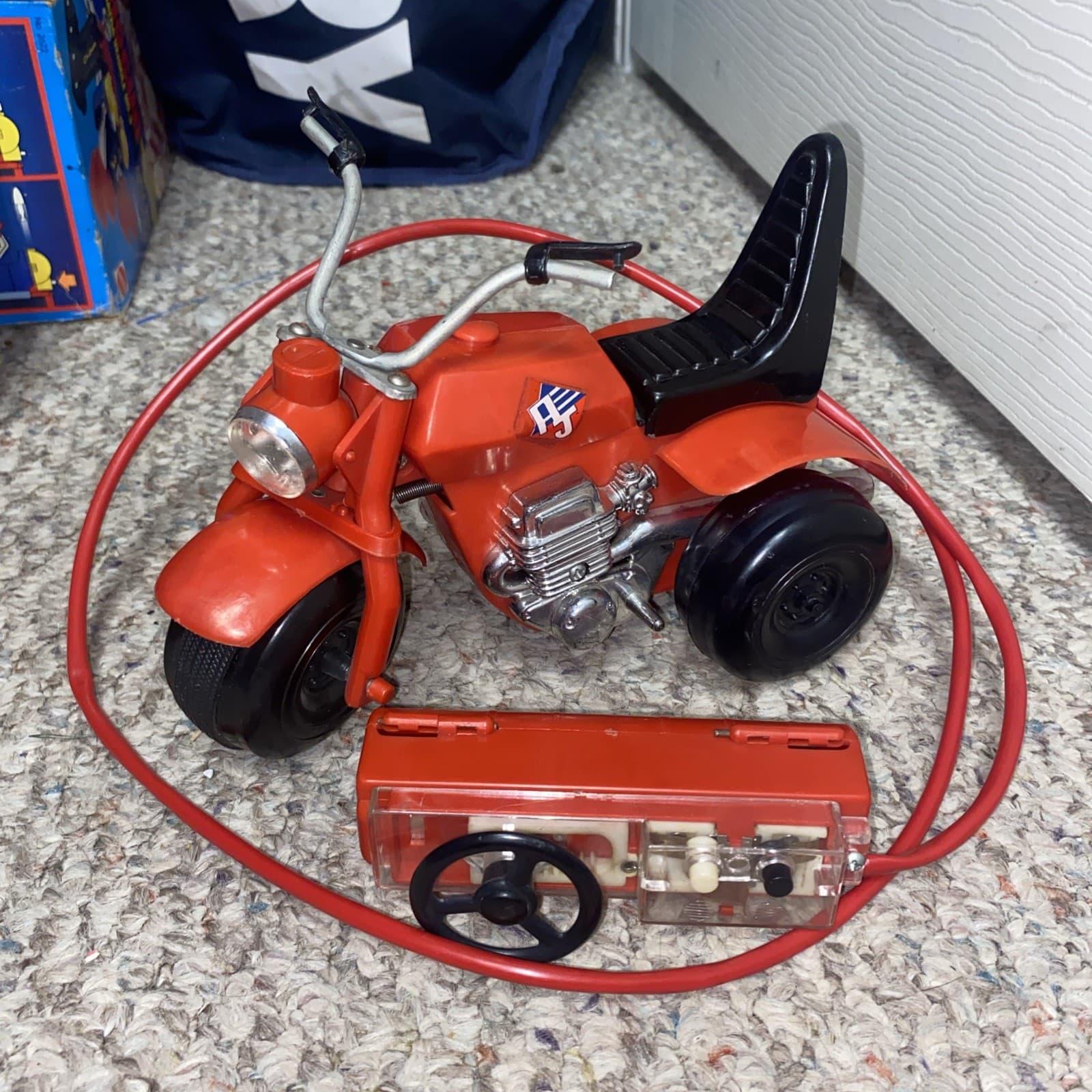 Vintage Action Jackson Scramble Cycle R/C MEGO 3 Wheeler ATC ATV Trike WORKS!