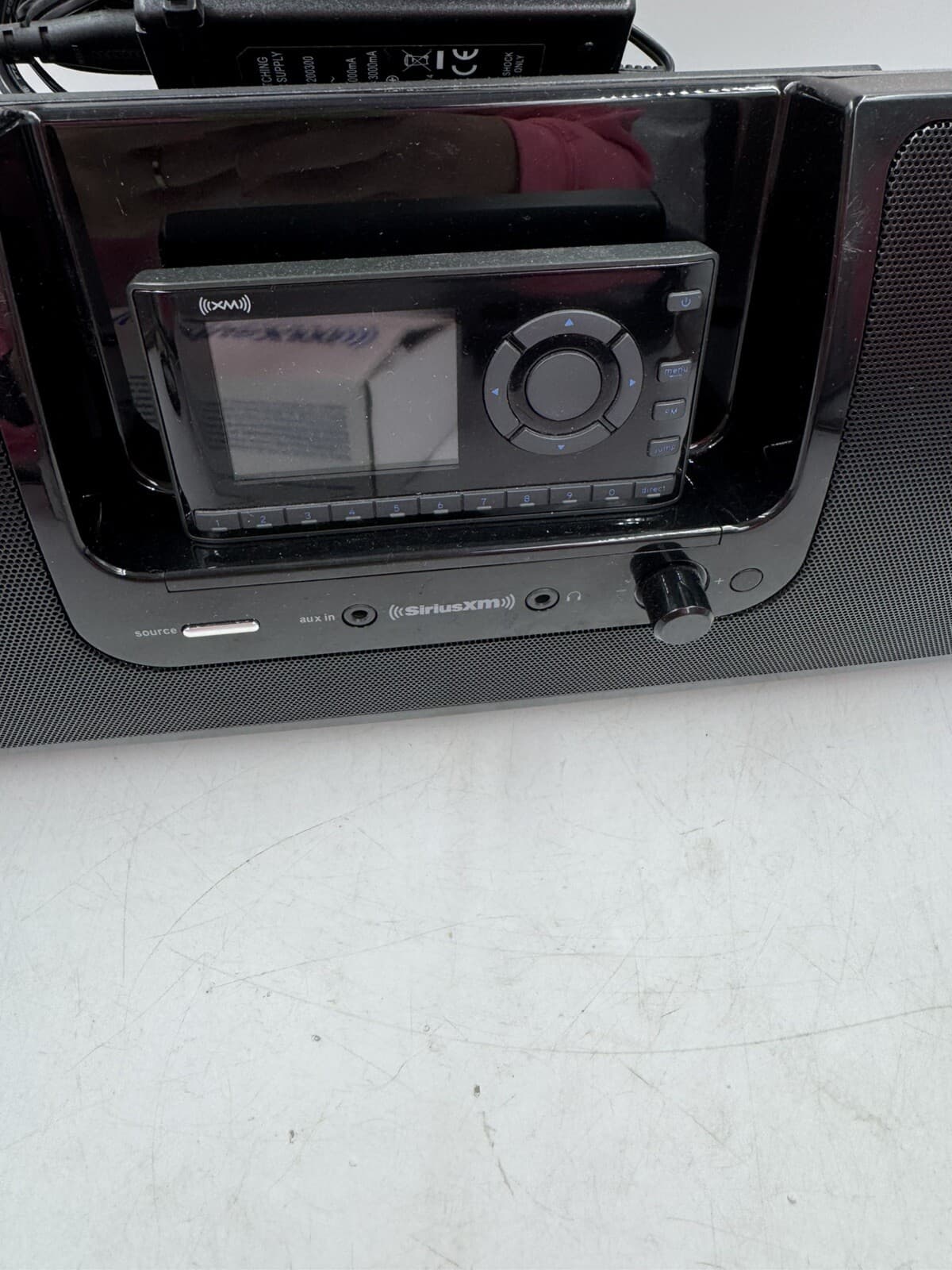 Sirius XM SXSD2 Dock and Play Satellite Radio Boombox with Onyx EZ & Extra Cords 2