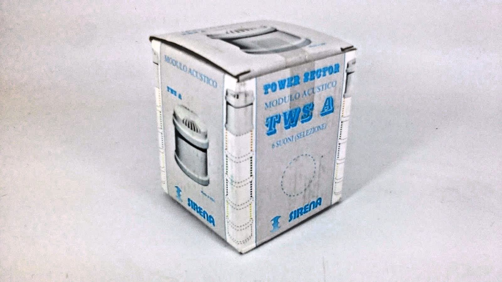 Sirena TWS-A IP 65 Horn Module Acoustic NEMA 4,4X 12/24V AC/DC 110/240V AC Black 6