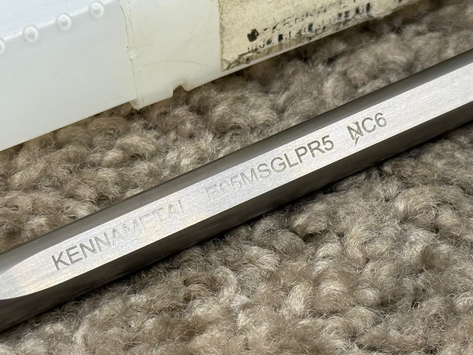 KENNAMETAL SOLID CARBIDE INDEXABLE PROFILING BORING BAR - E05MSGLPR5 3