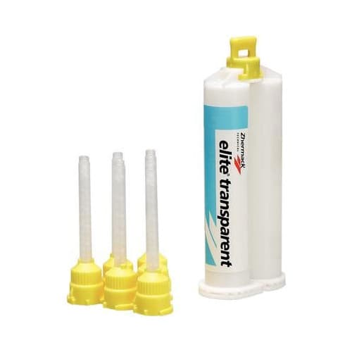 Zhermack C401600 Elite Transparent Silicone Impression Material Standard Pk 50mL