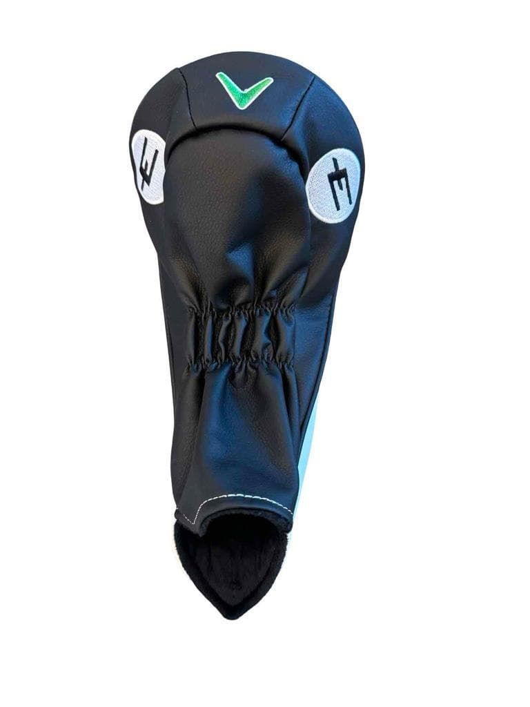 "NEW"  2025 CALLAWAY ELYTE DRIVER HEAD COVER-BLACK/WHITE/GREEN #000 2