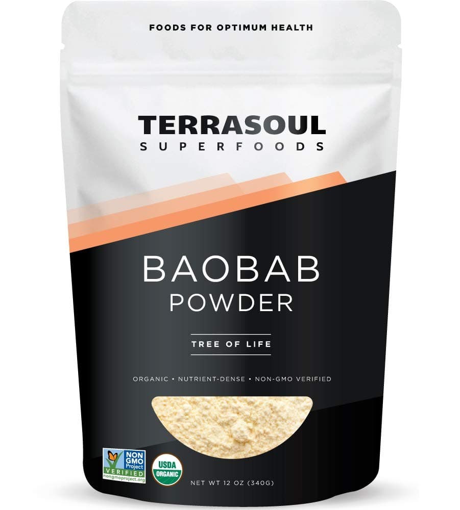 Organic Baobab Fruit , 12 Ounces