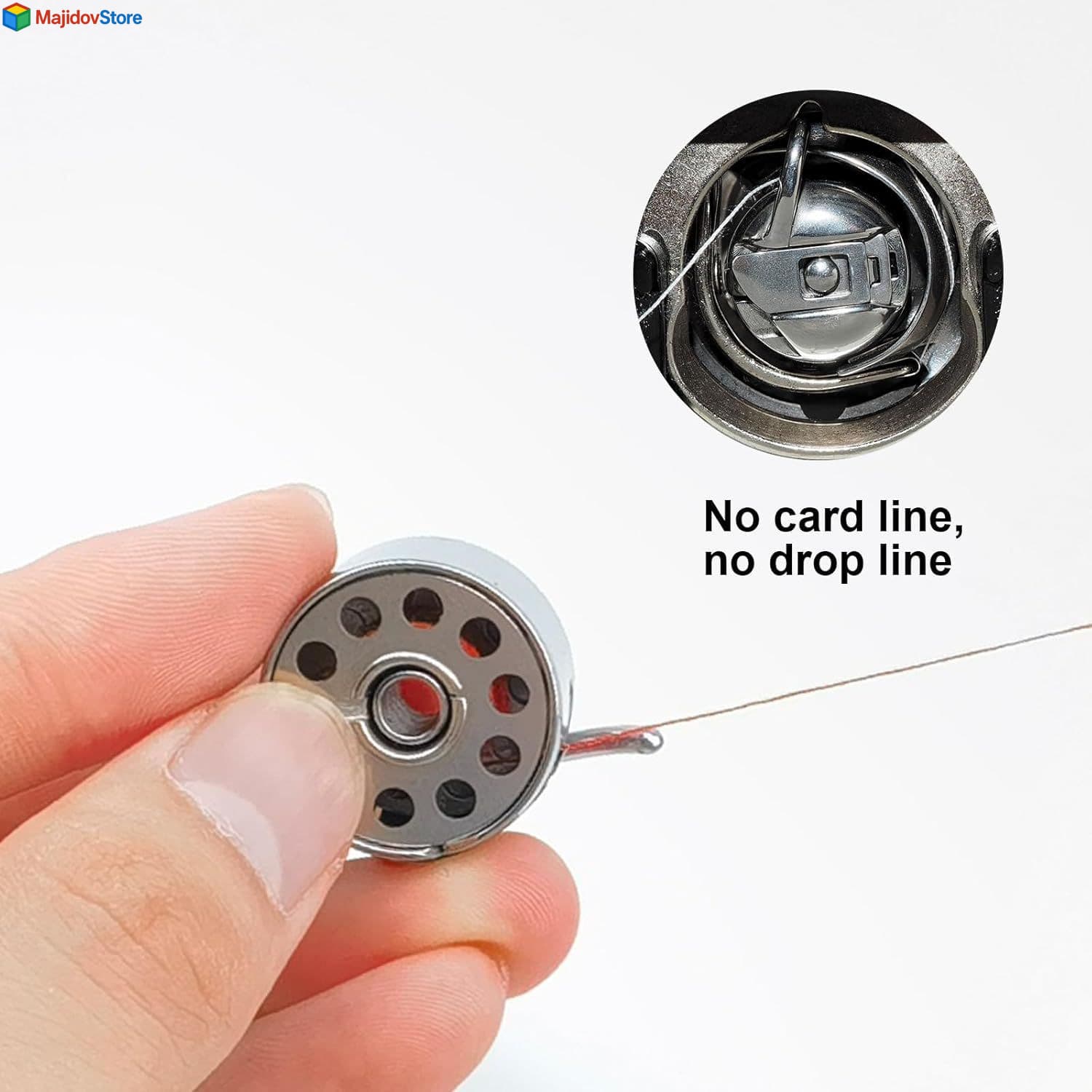 Metal Sewing Machine Bobbins, 28 PCS Universal Sewing Machine Bobbins  4