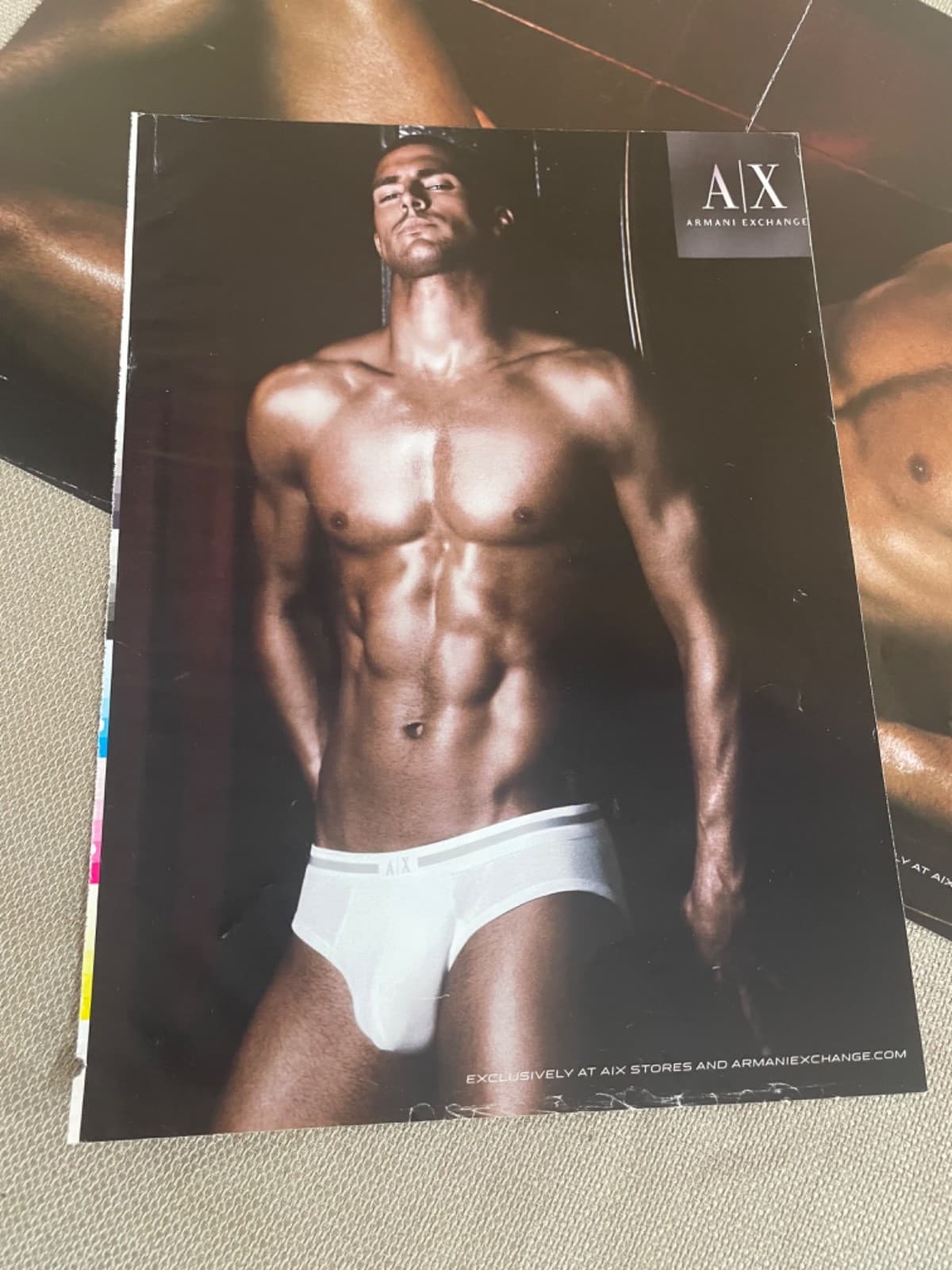 Armani Exchange Magazine Advertisement Ad Underwear ad 3 page 2007 3