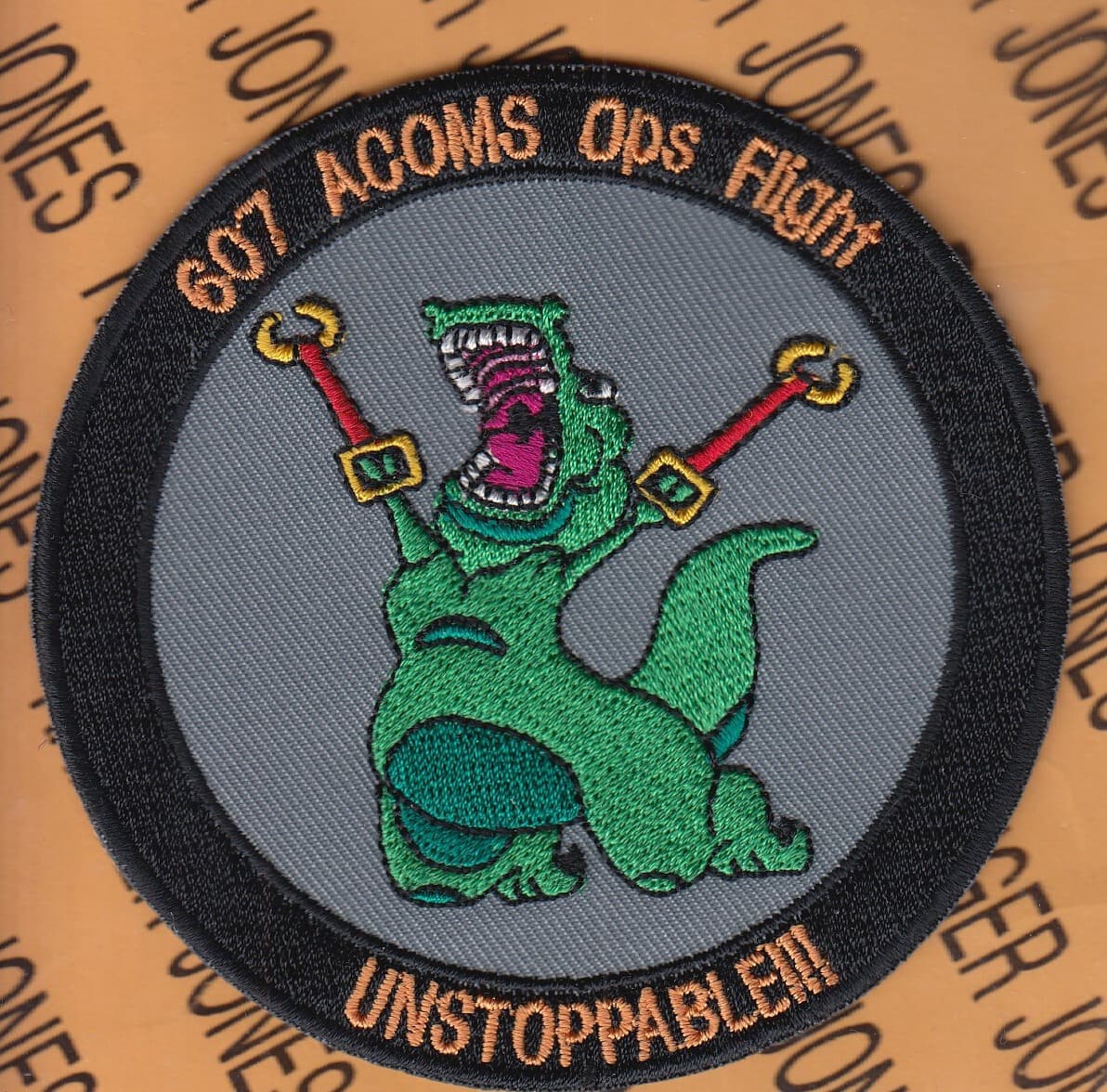 USAF Air Force 607th Air Communications Sq ACOMS Ops Flight ~3.75" patch c/e