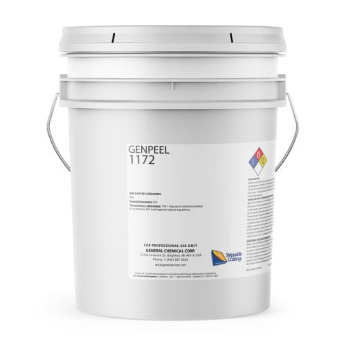 GENPEEL 1172 - MULTI-USE PEELABLE PROTECTIVE COATING - Safe for Most Surfaces 