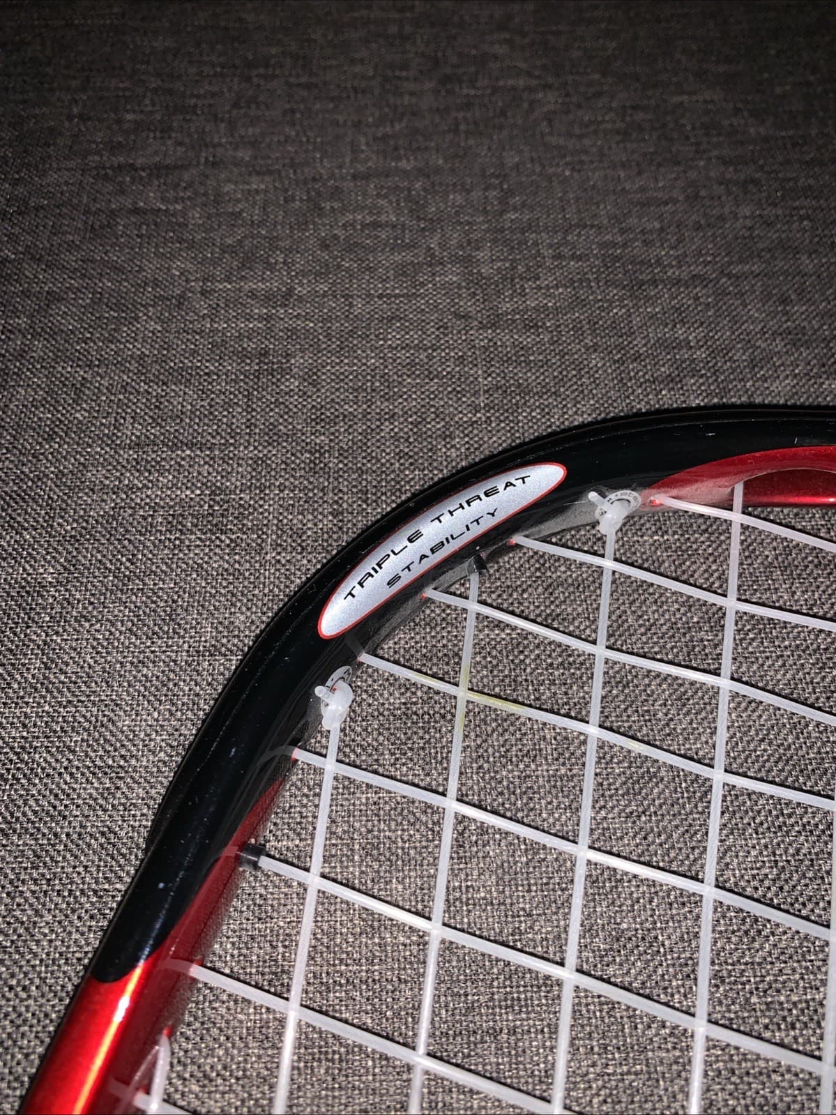 Ektelon O3 Red 2700 Racquetball Racquet Titanium Tungsten Carbon 5
