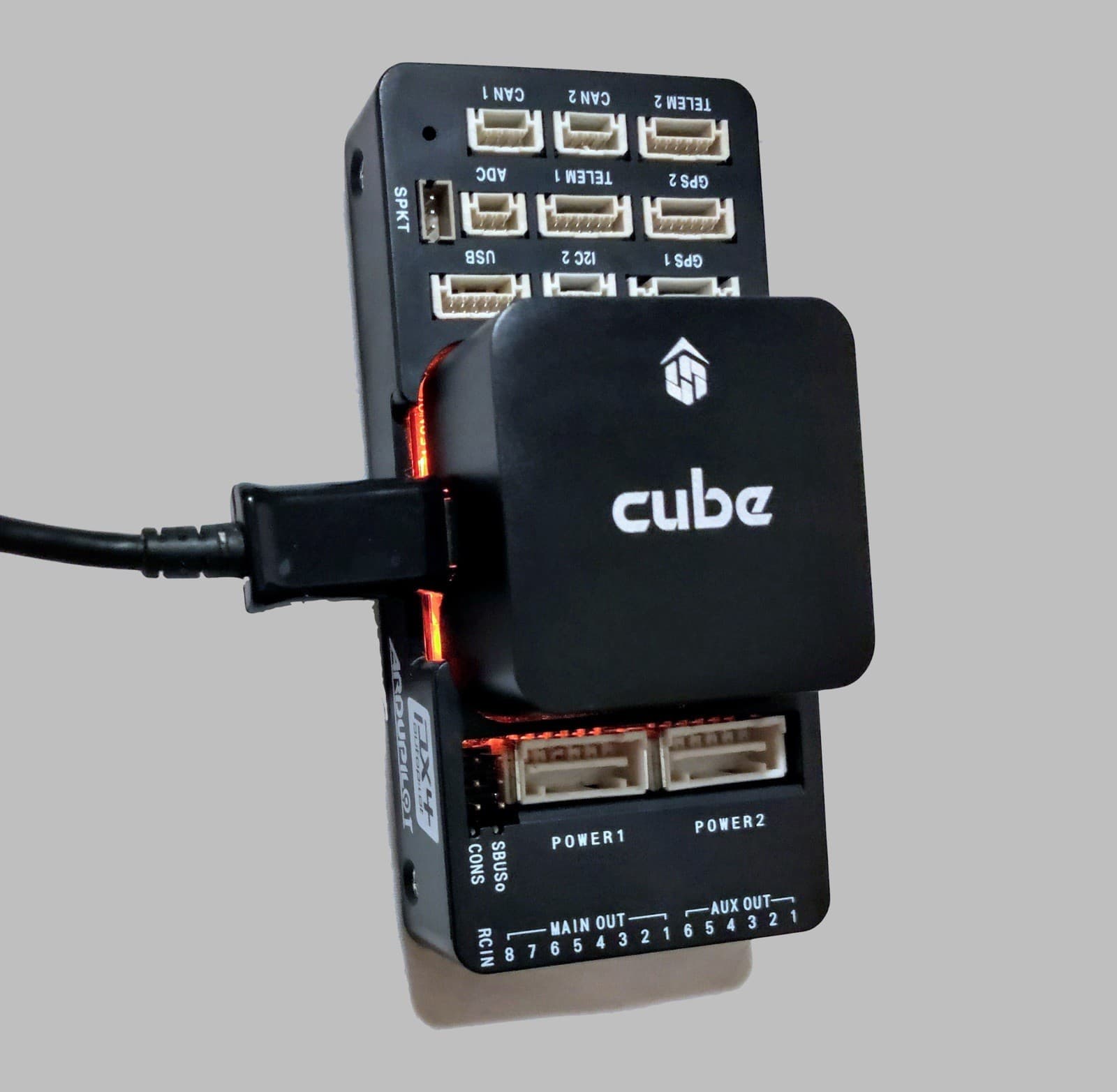 HEX/ProfiCNC Cube Black Flight Controller + Standard PX4 Ardupilot Carrier Board 2