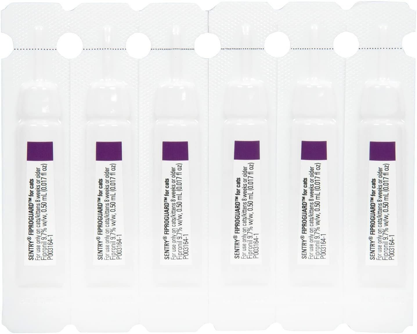 Sentry Fiproguard Flea and Tick Topical Drops for Cats 6 Doses Treatment Control 4