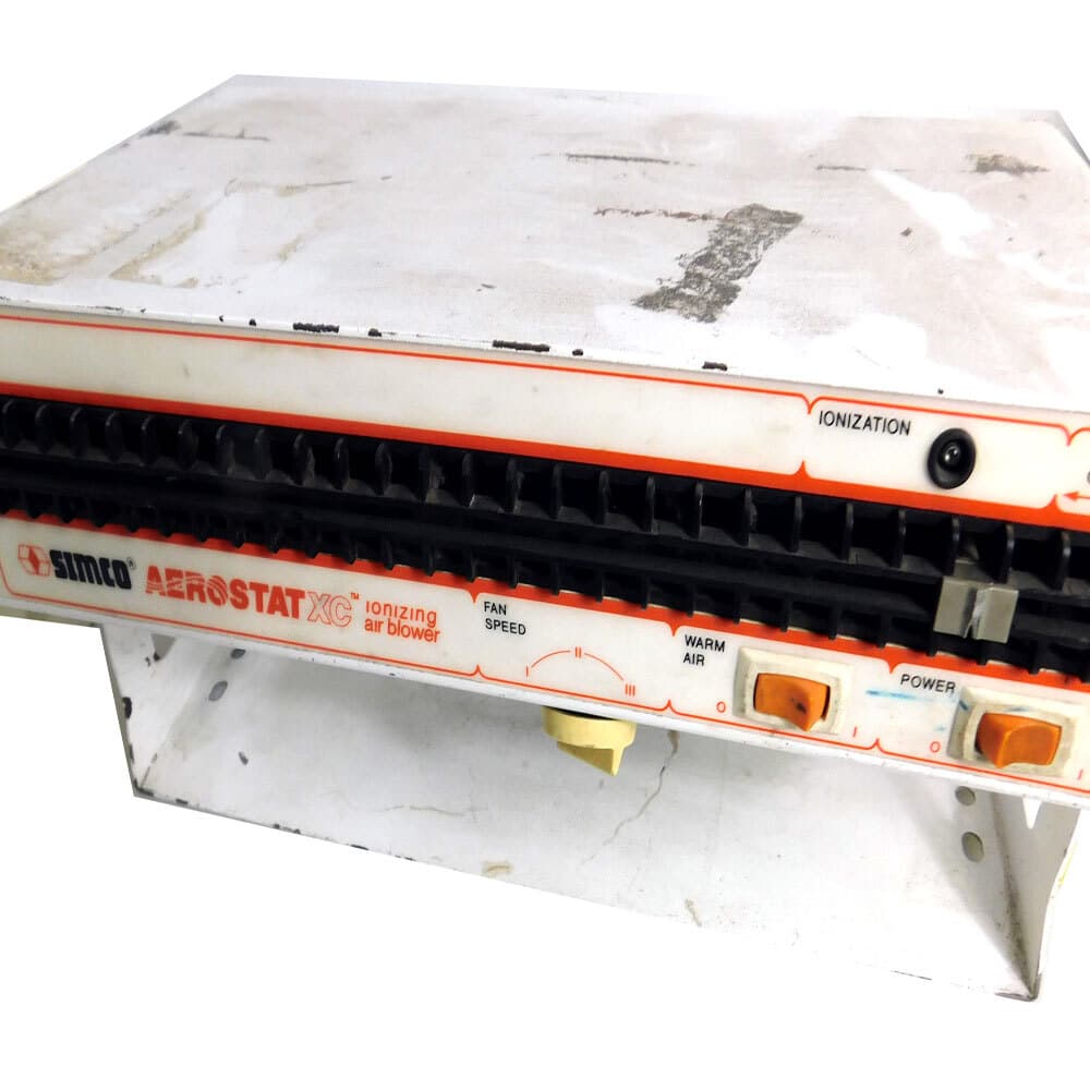(Lot of 2) Simco Ion 4002612 Aerostat XC Red Front 3-Speed Ionizing Air Blower 3