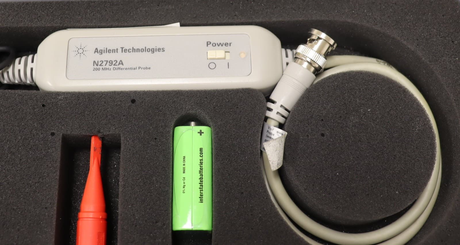 Agilent Keysight N2791A Differential Probe 250MHz High Voltage GOOD 2