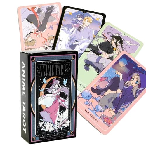 Anime Tarot Deck Mini by Natasha Yglesias. Full 78 Card Mini Deck
