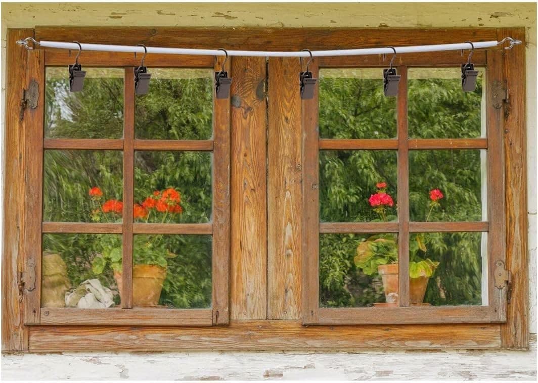 Curtain Wire,10 Meters (32FT) Hanging Cord Kit with 20 Pairs of Hooks & Eyes ... 6