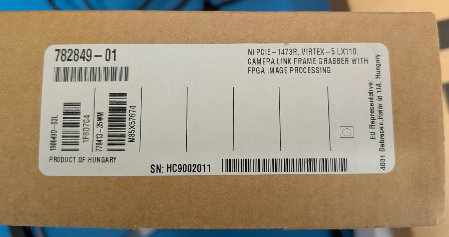 National Instruments NI PCIe-1473R Reconfigurable Camera Link Framegrabber, Good 4