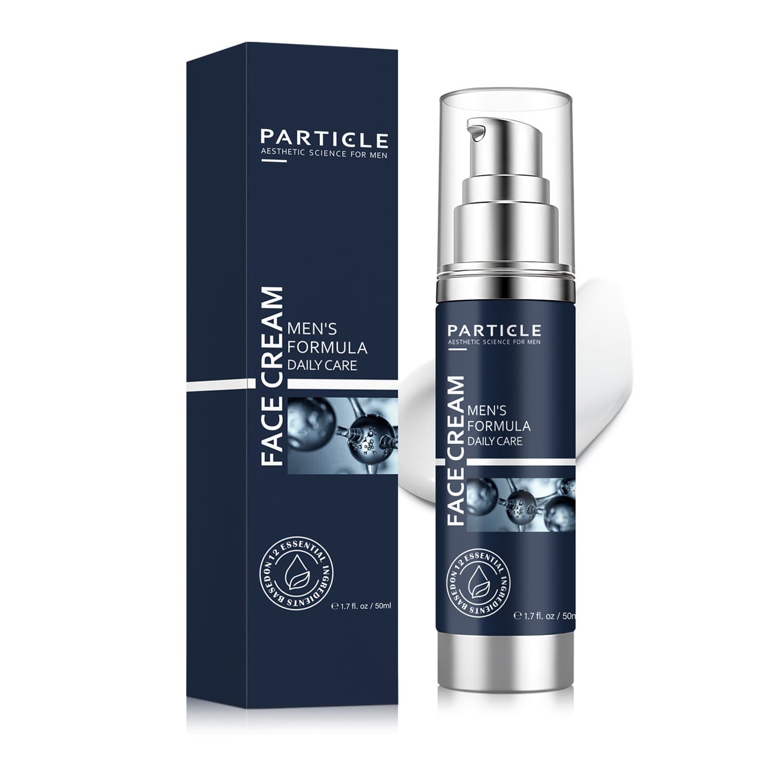 Particle Face Cream For Men 6 In 1 Anti Aging Cream Fights Eye Bags Dark Spots🔥 3